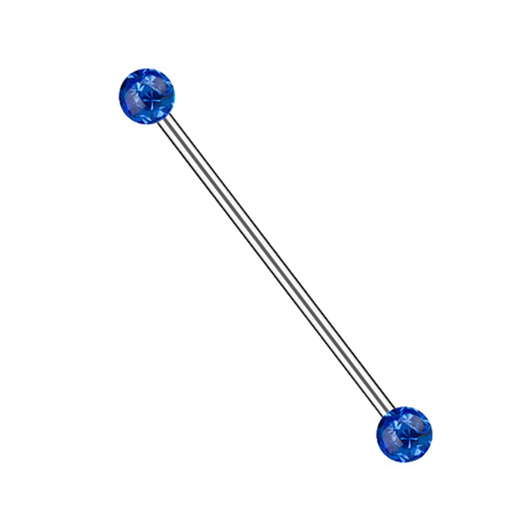Taffstyle Piercing-Set Piercing Kristall Kugeln Industrial günstig online kaufen