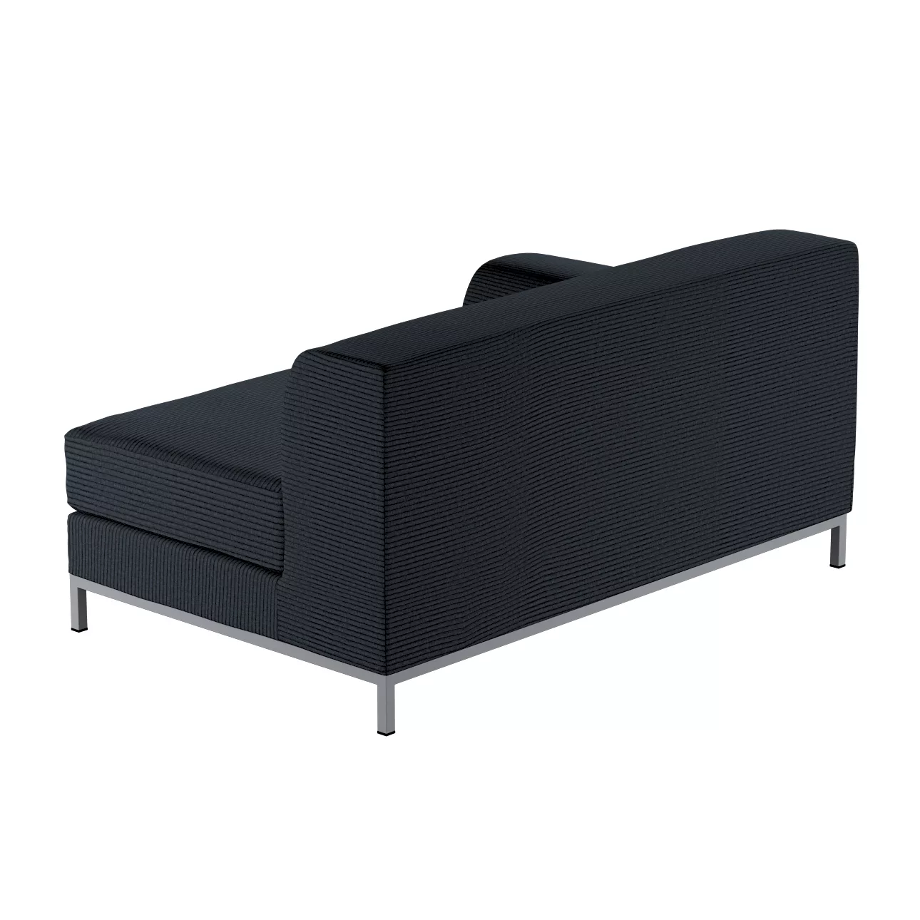 Bezug für Kramfors 2-Sitzer Sofa, Lehne links, anthrazit, Bezug für Kramfor günstig online kaufen