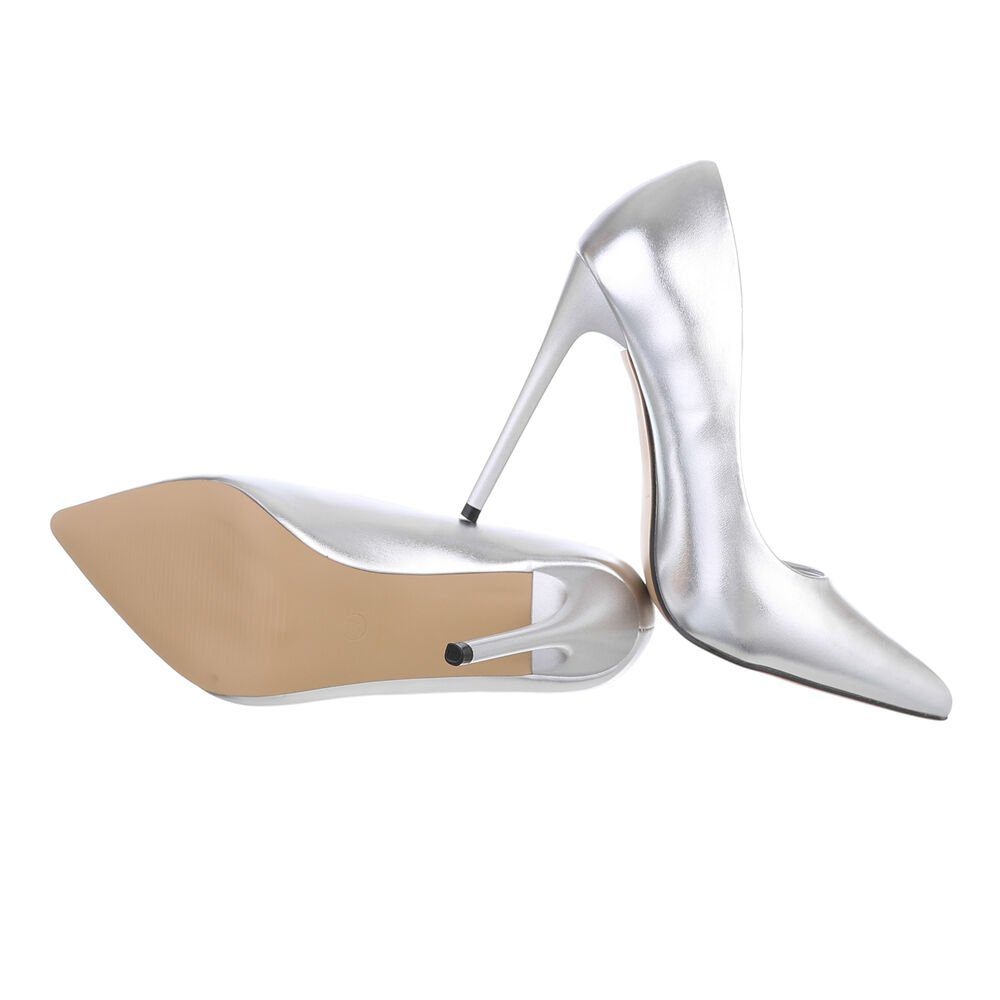 Ital-Design Damen Abendschuhe Elegant High-Heel-Pumps Pfennig-/Stilettoabsa günstig online kaufen
