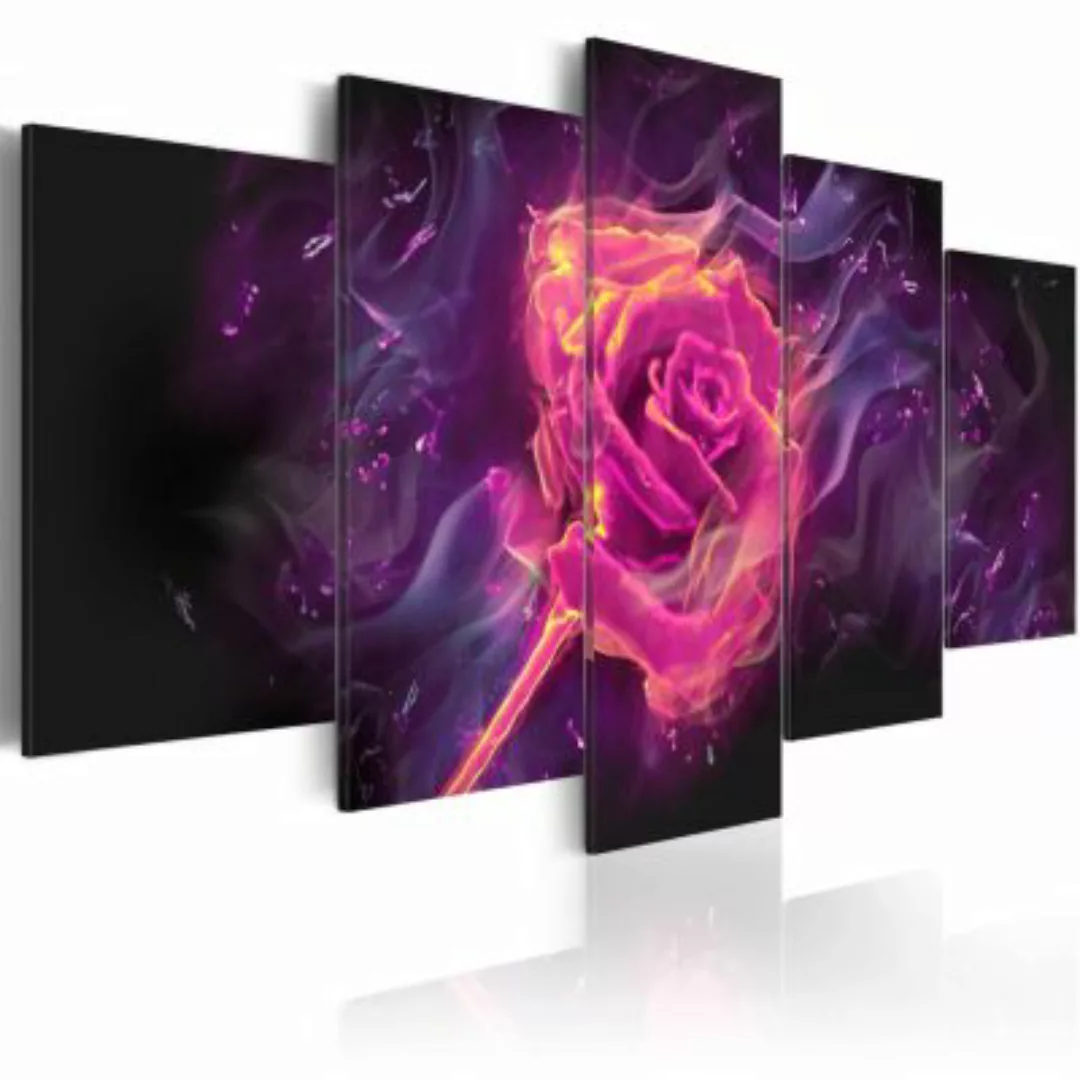 artgeist Wandbild Flames of Rose mehrfarbig Gr. 200 x 100 günstig online kaufen