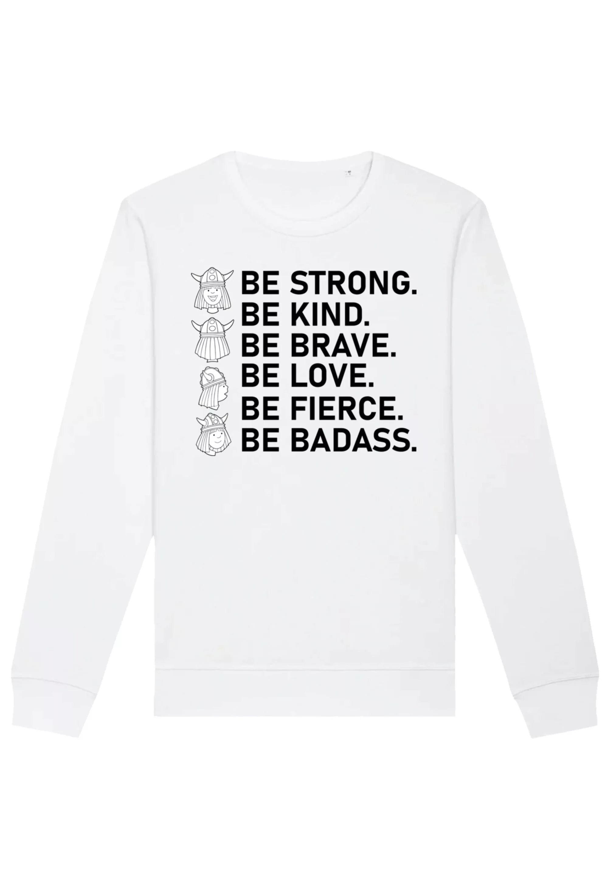 F4NT4STIC Sweatshirt "Wickie Be Badass", Premium Qualität günstig online kaufen