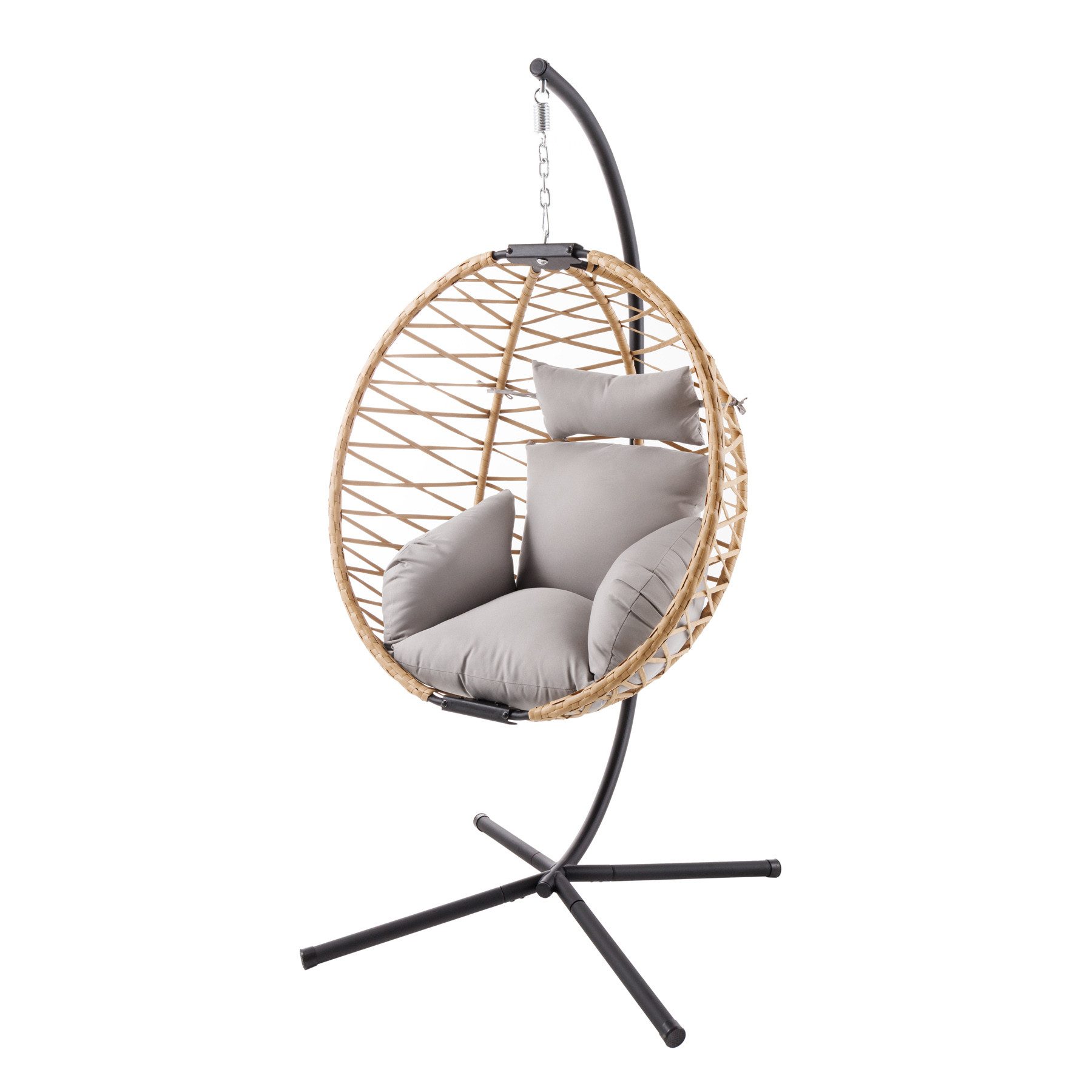 riess-ambiente Hängesessel IBIZA natur-beige / anthrazit günstig online kaufen