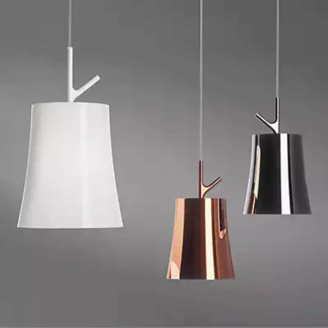 Foscarini Birdie Pendelleuchte, grau - piccola günstig online kaufen