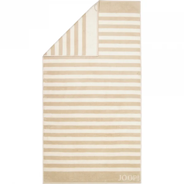 JOOP! Classic - Stripes 1610 - Farbe: Sand - 30 - Duschtuch 80x150 cm günstig online kaufen