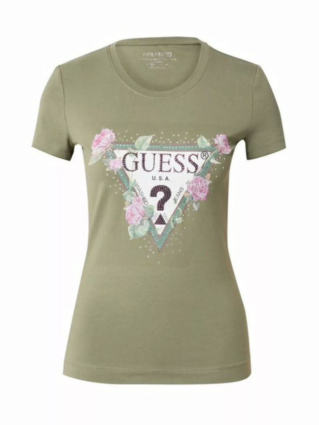 Guess T-Shirt (1-tlg) Ziersteine günstig online kaufen