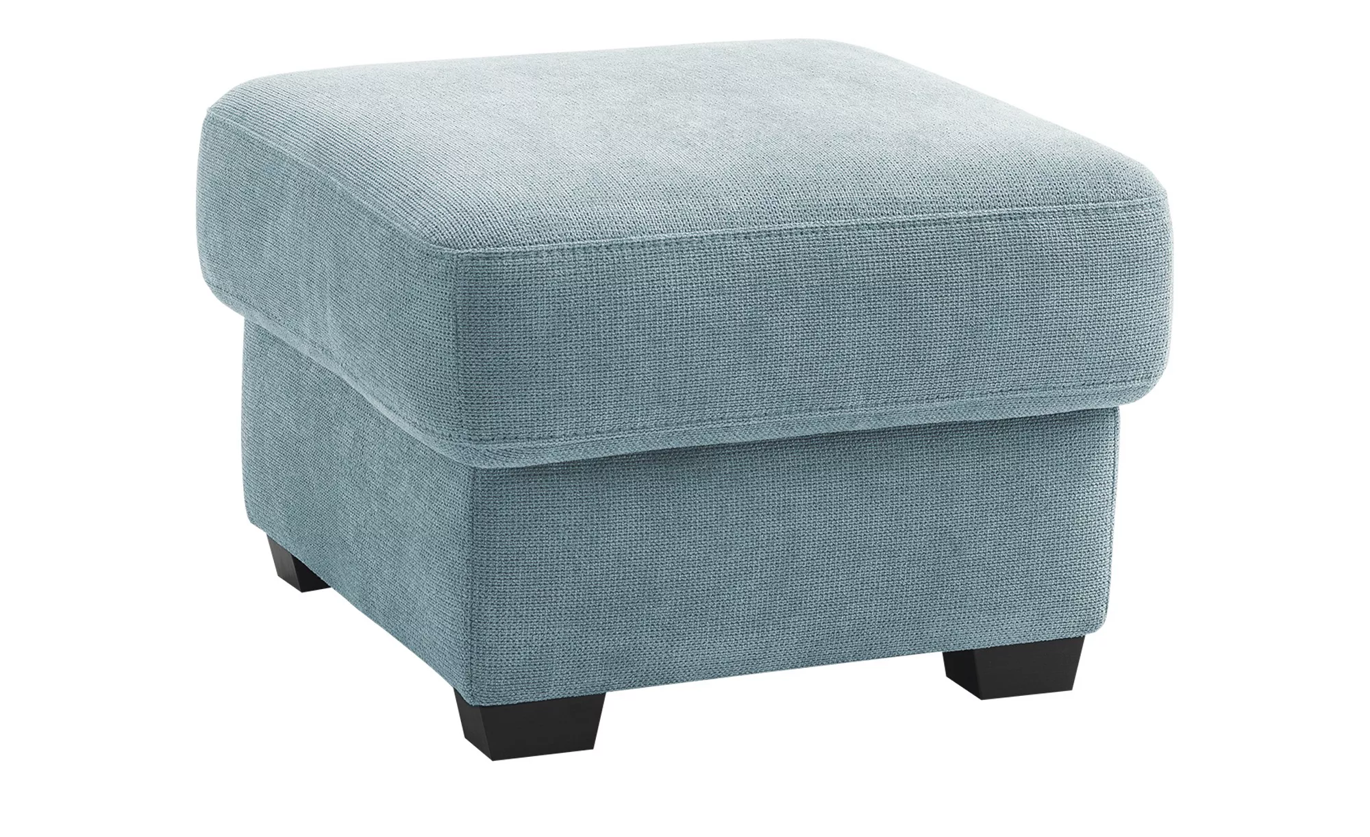 bobb Hocker mit Boxspringpolsterung  Lisa de Luxe ¦ blau ¦ Maße (cm): B: 61 günstig online kaufen