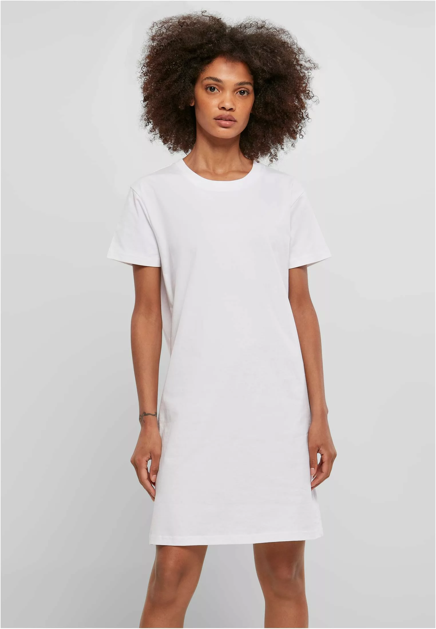 URBAN CLASSICS Shirtkleid Urban Classics Damen Ladies Recycled Cotton Boxy günstig online kaufen