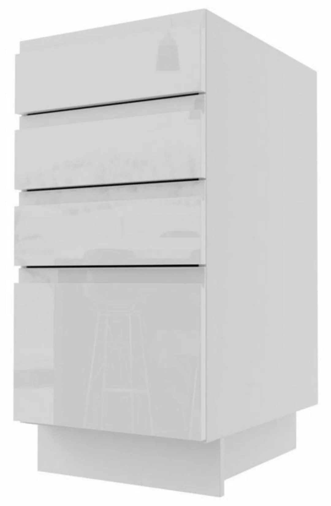 Feldmann-Wohnen Unterschrank Florence (Florence, 1-St) 40cm Front- & Korpus günstig online kaufen