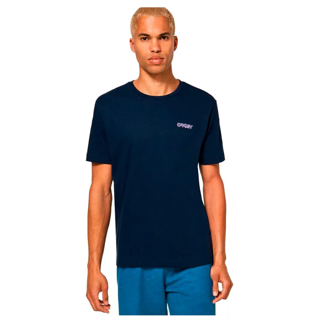 Oakley Apparel Twisted Wave B1b Kurzärmeliges T-shirt XL Fathom günstig online kaufen