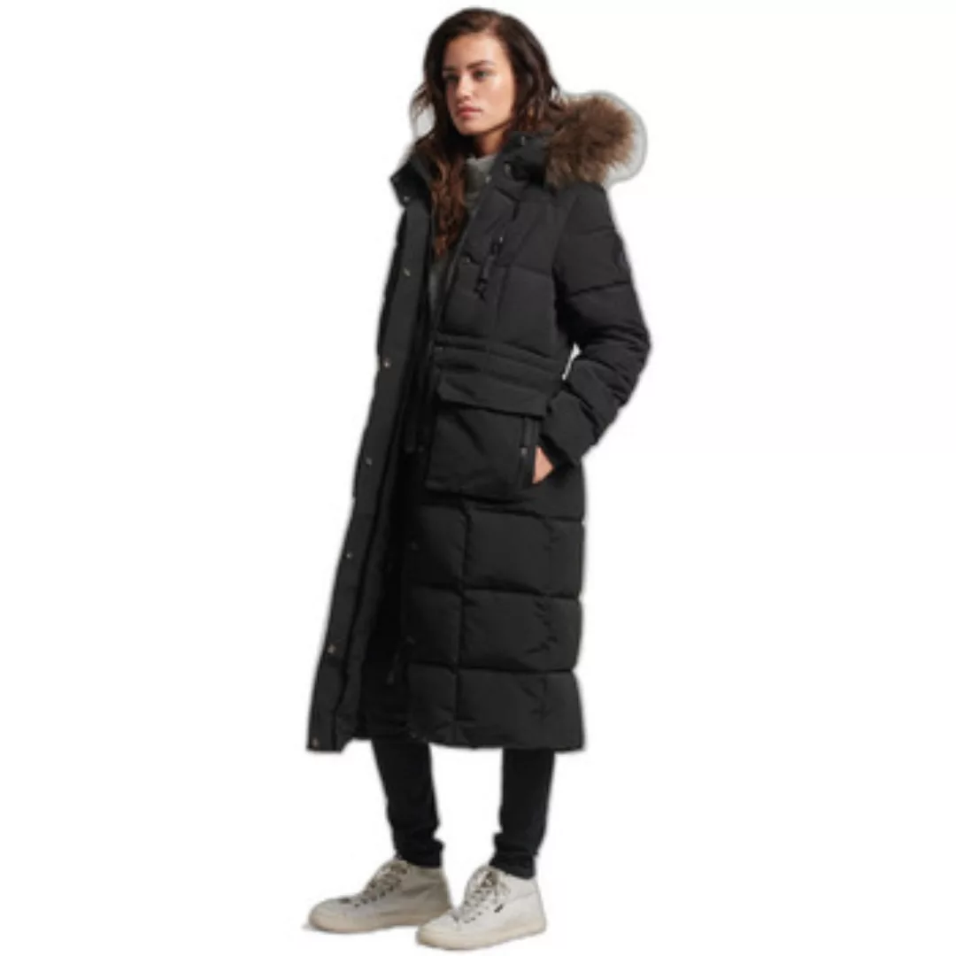 Superdry  Daunenjacken Doudoune longue bordée fausse fourrure femme  Everes günstig online kaufen