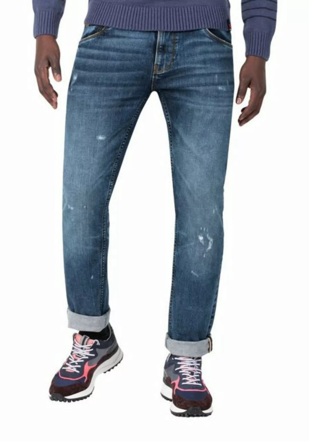 TIMEZONE Herren Jeans SLIM SCOTTTZ - Slim Fit - Blau - Urban Blue Wash günstig online kaufen