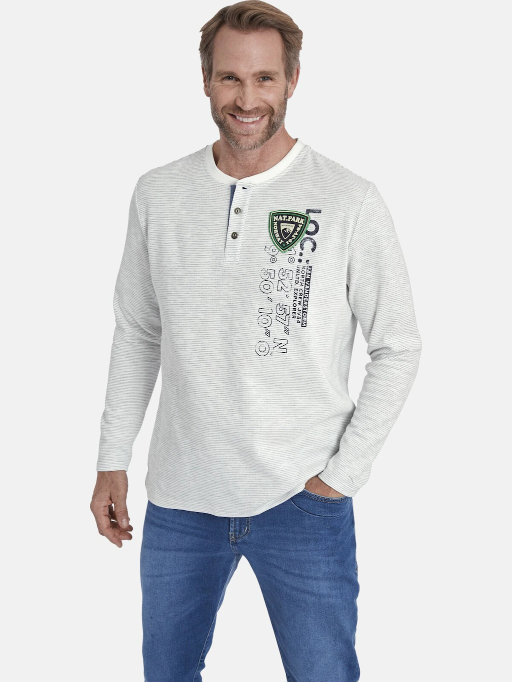 Jan Vanderstorm Funktionsshirt "Sweatshirt REGINALD" günstig online kaufen