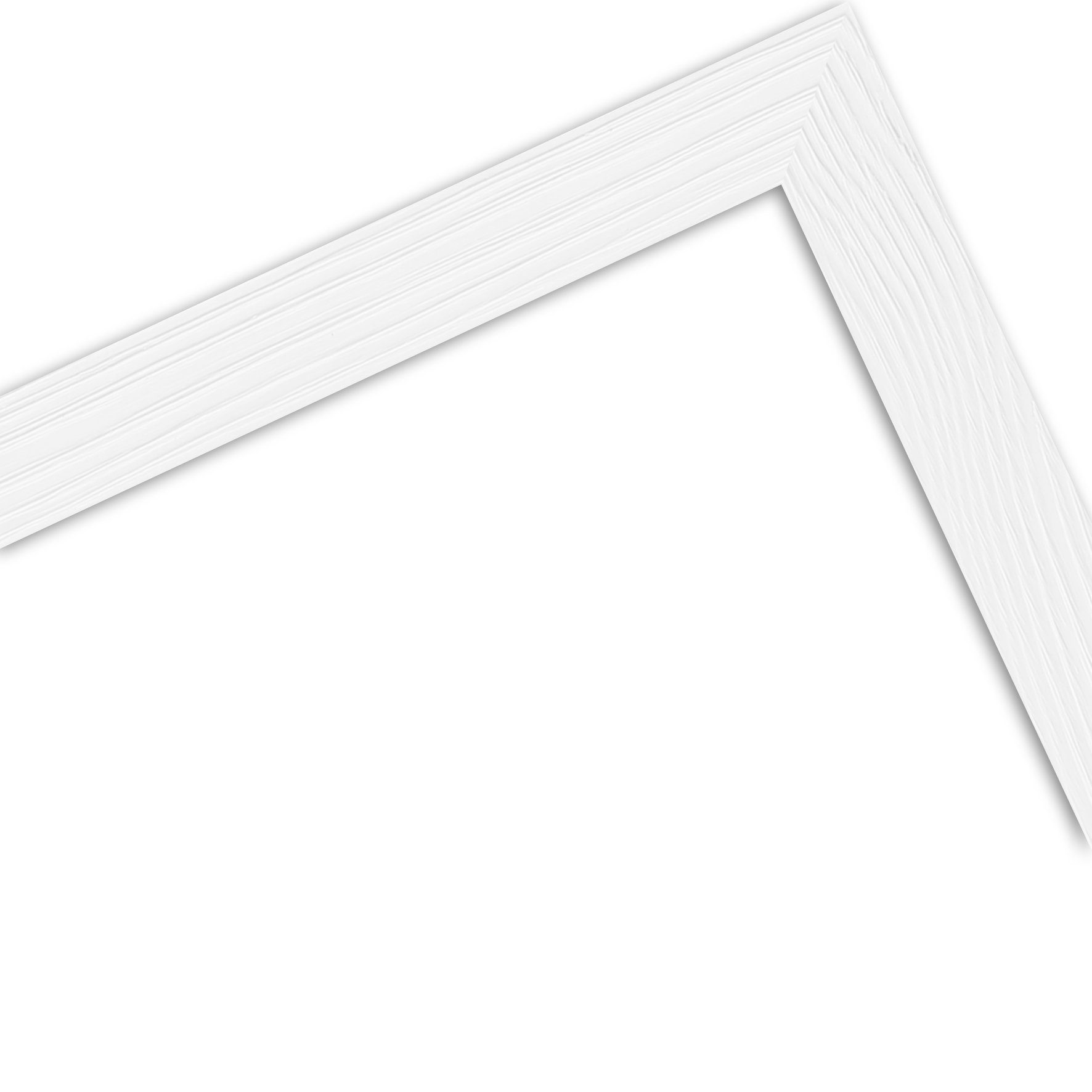 WANDStyle Bilderrahmen H300, Weiß, aus Massivholz günstig online kaufen