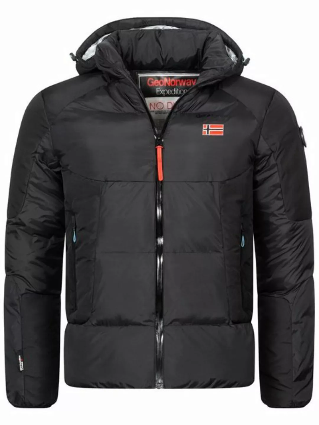 Geo Norway Winterjacke Herren Winterjacke Steppjacke mit Kapuze h-362 günstig online kaufen