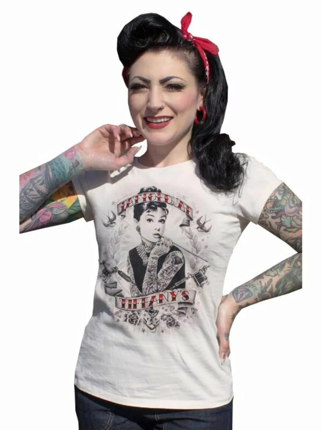 Rumble 59 Tattoed at Tiffany's T-Shirt günstig online kaufen