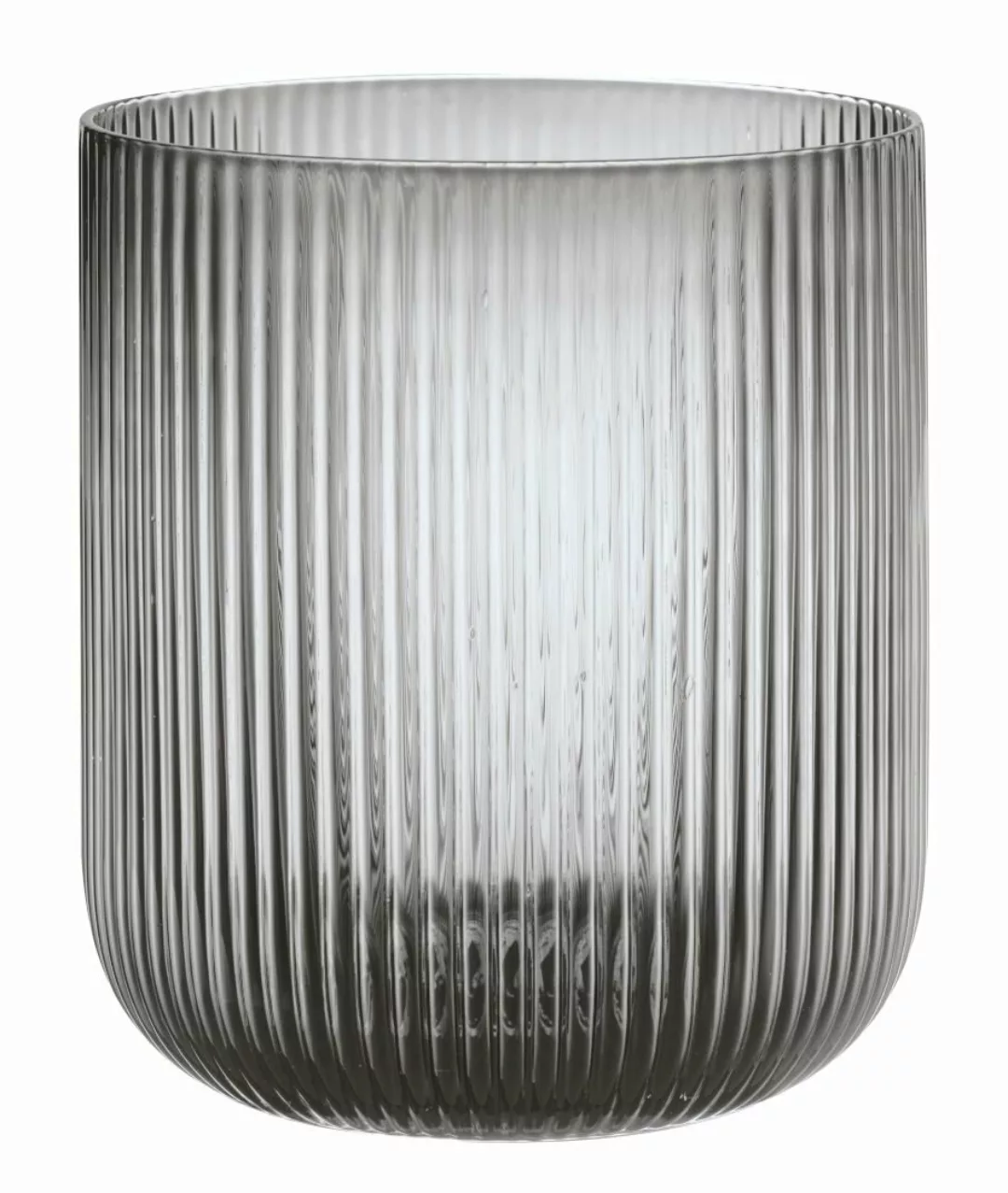 Blomus Windlichter ohne Henkel Ven Windlicht smoke L 17,5 cm (grau) günstig online kaufen