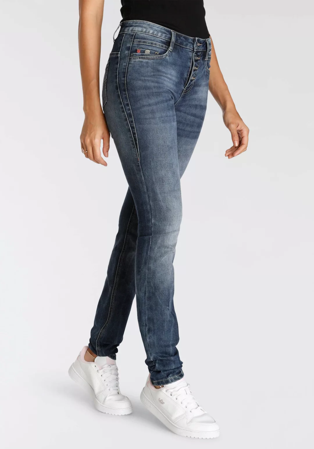 H.I.S 5-Pocket-Jeans macyHS ökologische, wassersparende Produktion durch Oz günstig online kaufen