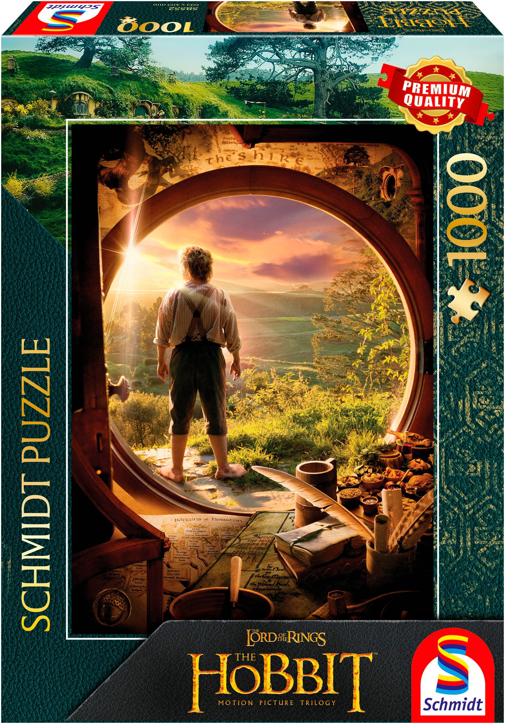 Schmidt Spiele Puzzle Der Hobbit, Leaving günstig online kaufen