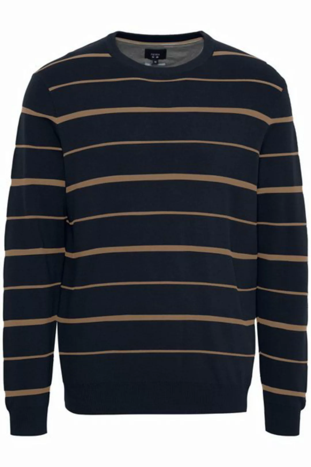 FQ1924 Strickpullover FQ1924 FQKYLE reversed strip crewneck neck günstig online kaufen