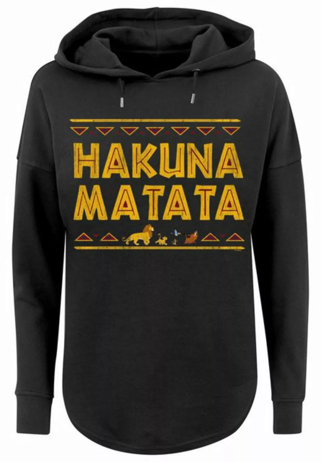 F4NT4STIC Kapuzenpullover "The König der Löwen Hakuna Matata", Print günstig online kaufen