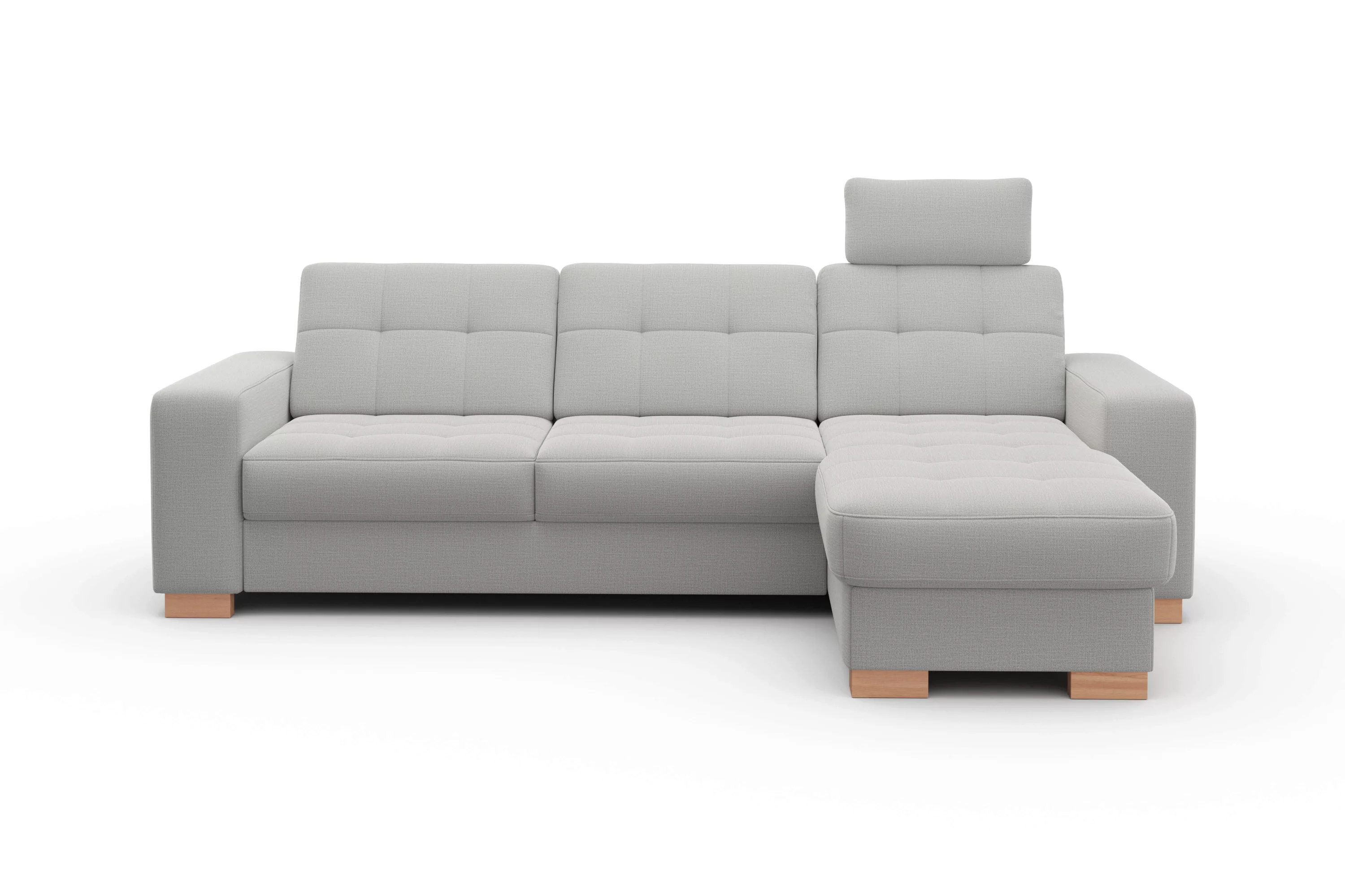sit&more Ecksofa »Quincy L-Form«, wahlweise mit Bettfunktion und Bettkasten günstig online kaufen