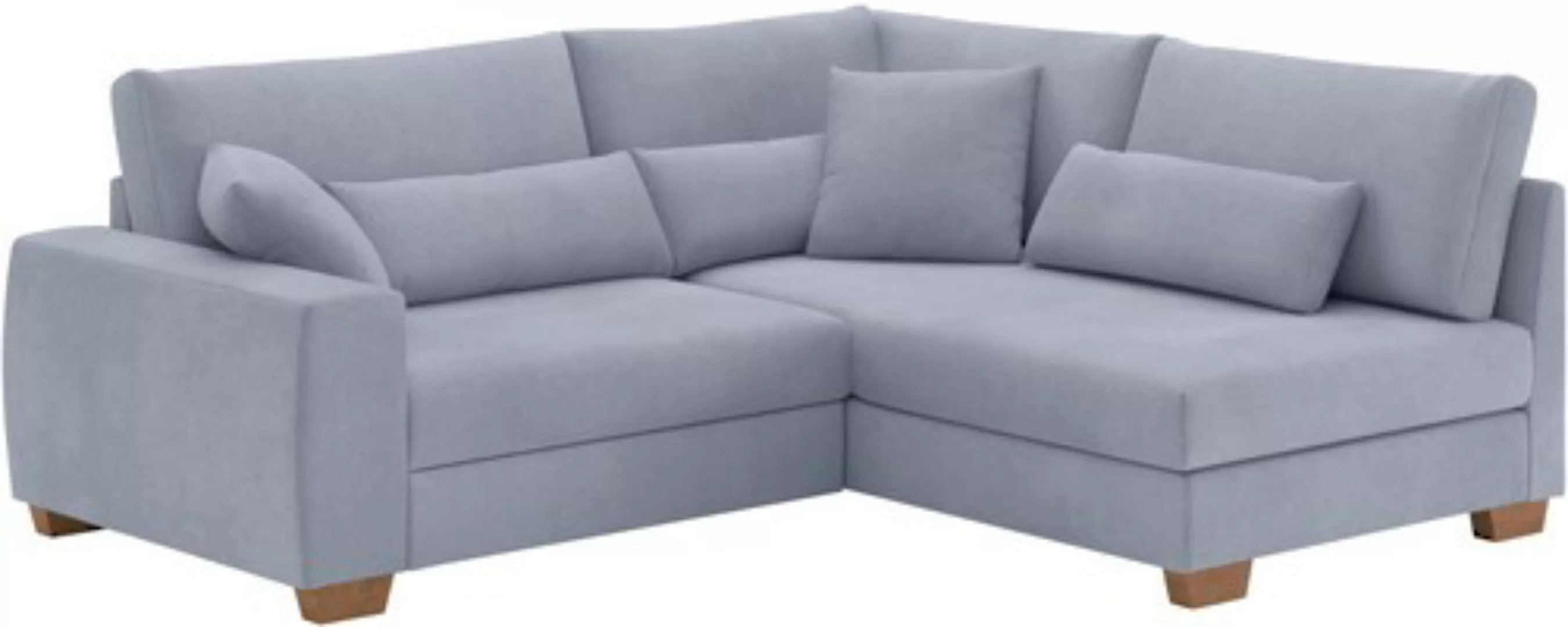 Mr. Couch Ecksofa "Helena L-Form", mit Taschenfederkern, bis 140 kg belastb günstig online kaufen