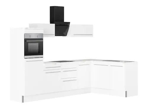 KOCHSTATION Küche »KS-Bern2«, Stellmaße 295 x 175 cm, wahlweise mit E-Gerät günstig online kaufen