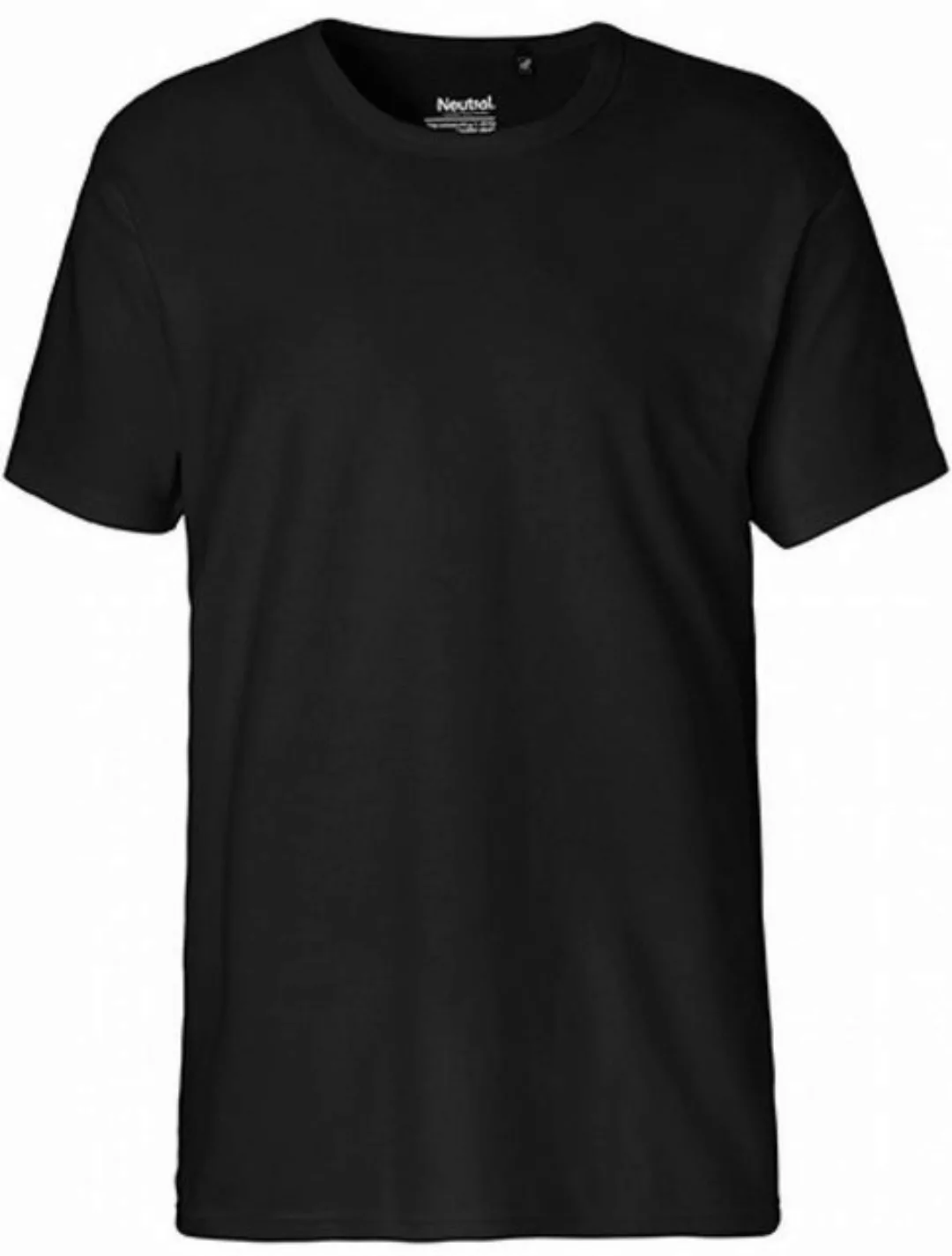 Neutral Rundhalsshirt Herren Interlock T-Shirt / 100% Fairtrade Baumwolle günstig online kaufen