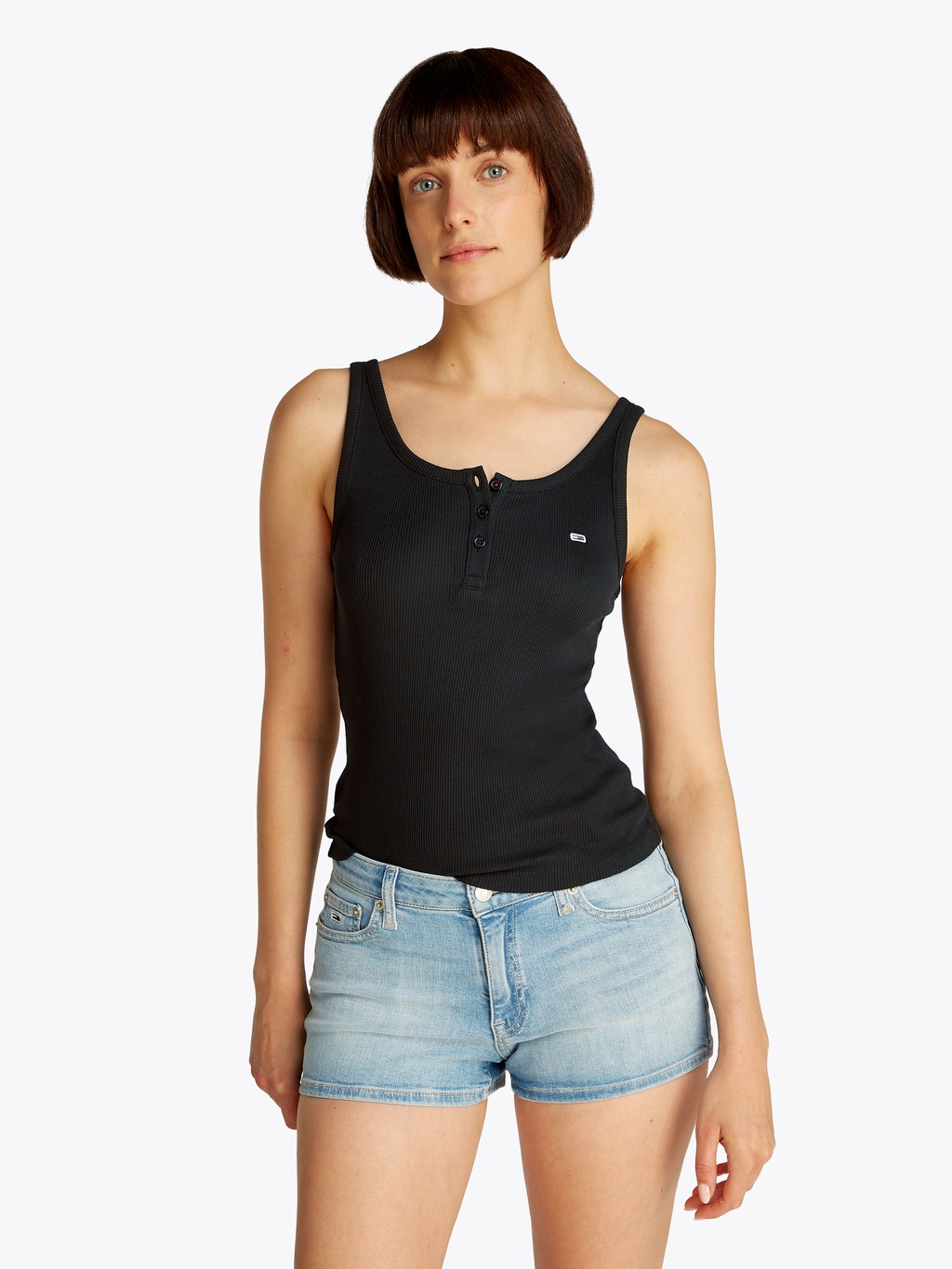 Tommy Jeans Tanktop "TJW SLIM BUTTON TANK", mit Knopf günstig online kaufen