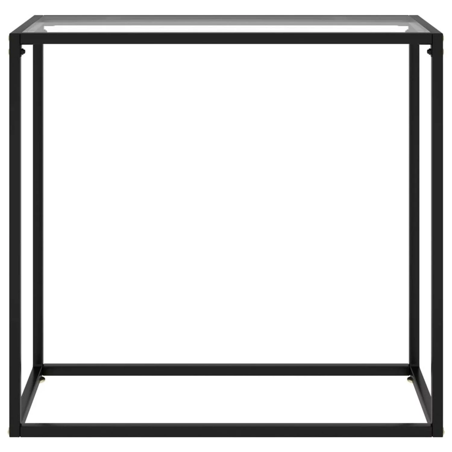 Konsolentisch Transparent 80x35x75 Cm Hartglas günstig online kaufen