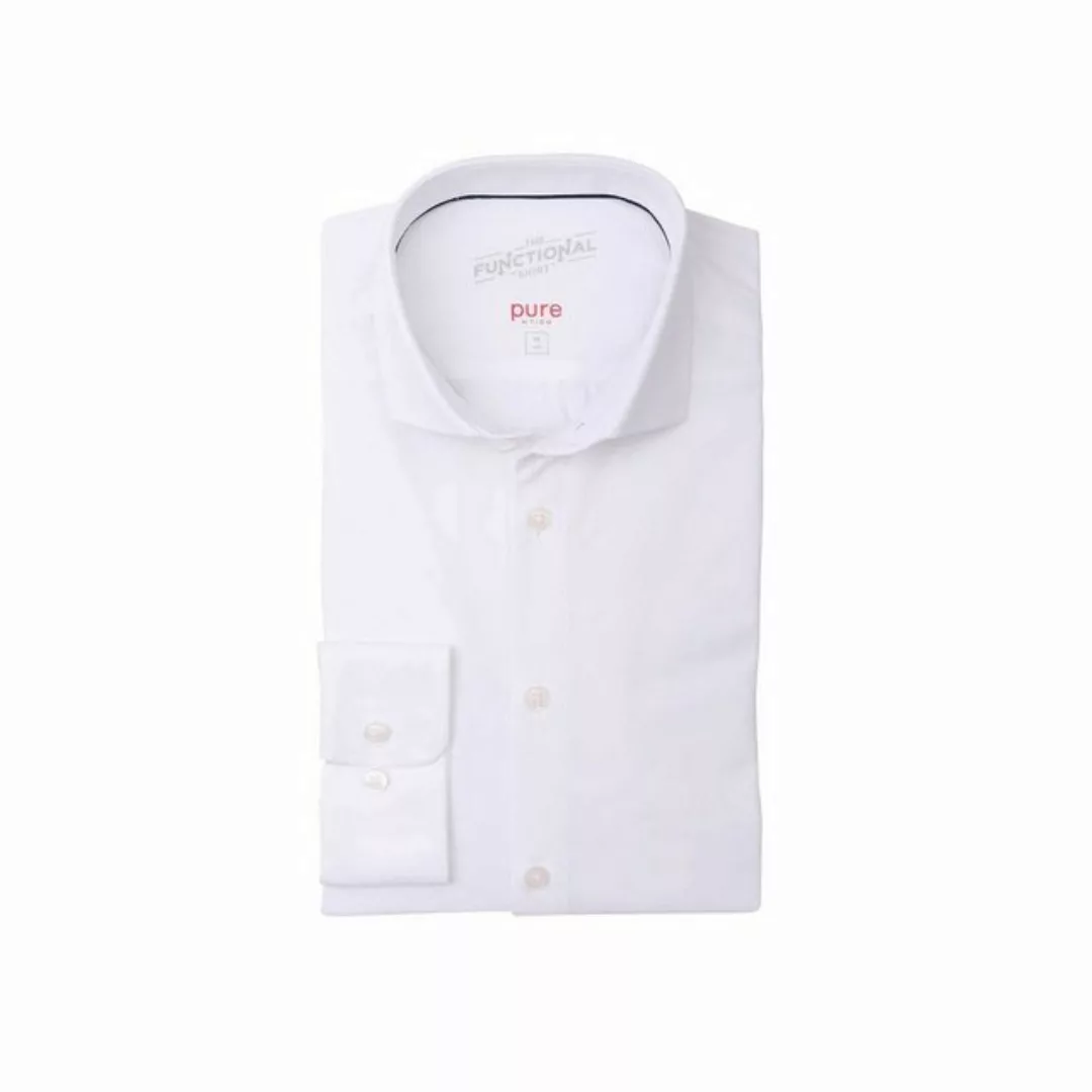 Hatico Langarmhemd uni regular fit (1-tlg) günstig online kaufen