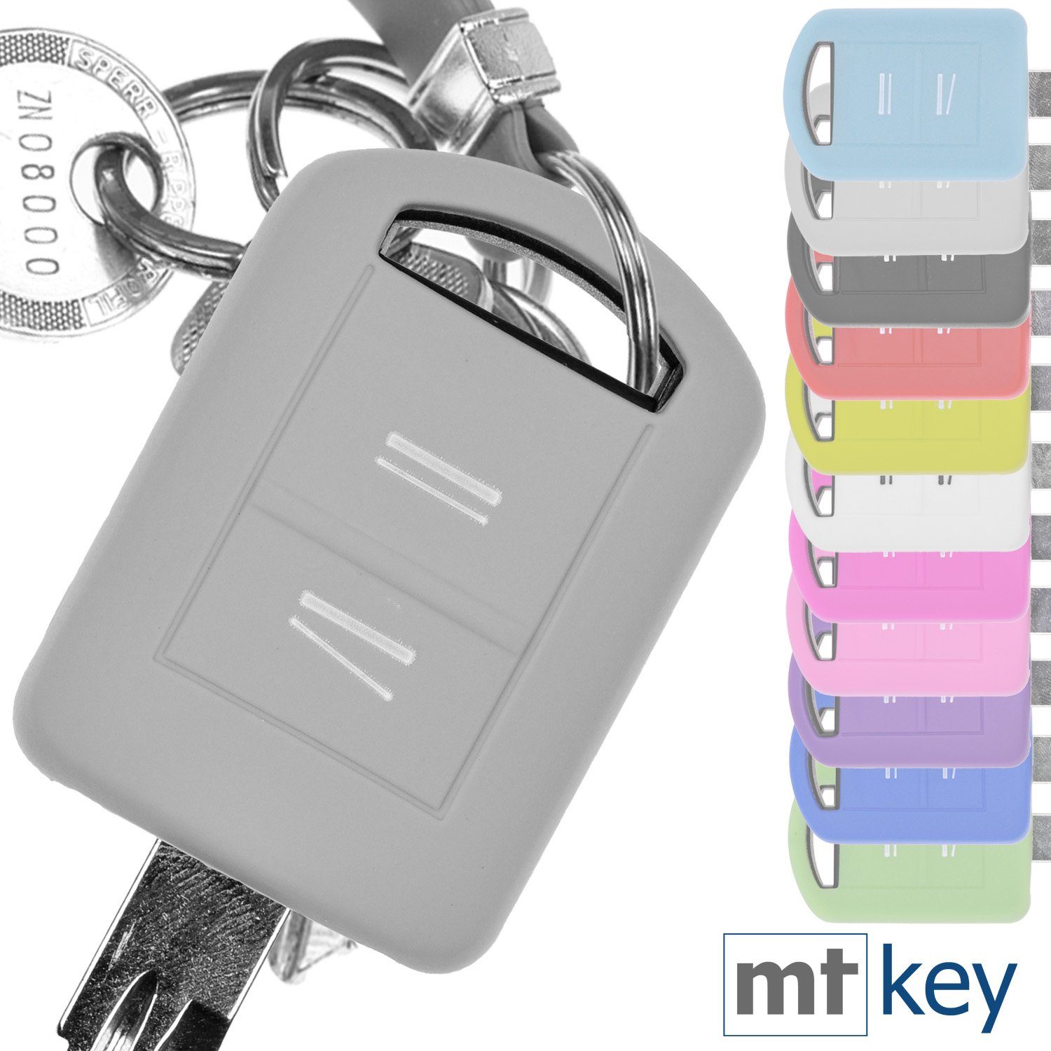 mt-key Schlüsseltasche Autoschlüssel Softcase Silikon Schutzhülle günstig online kaufen