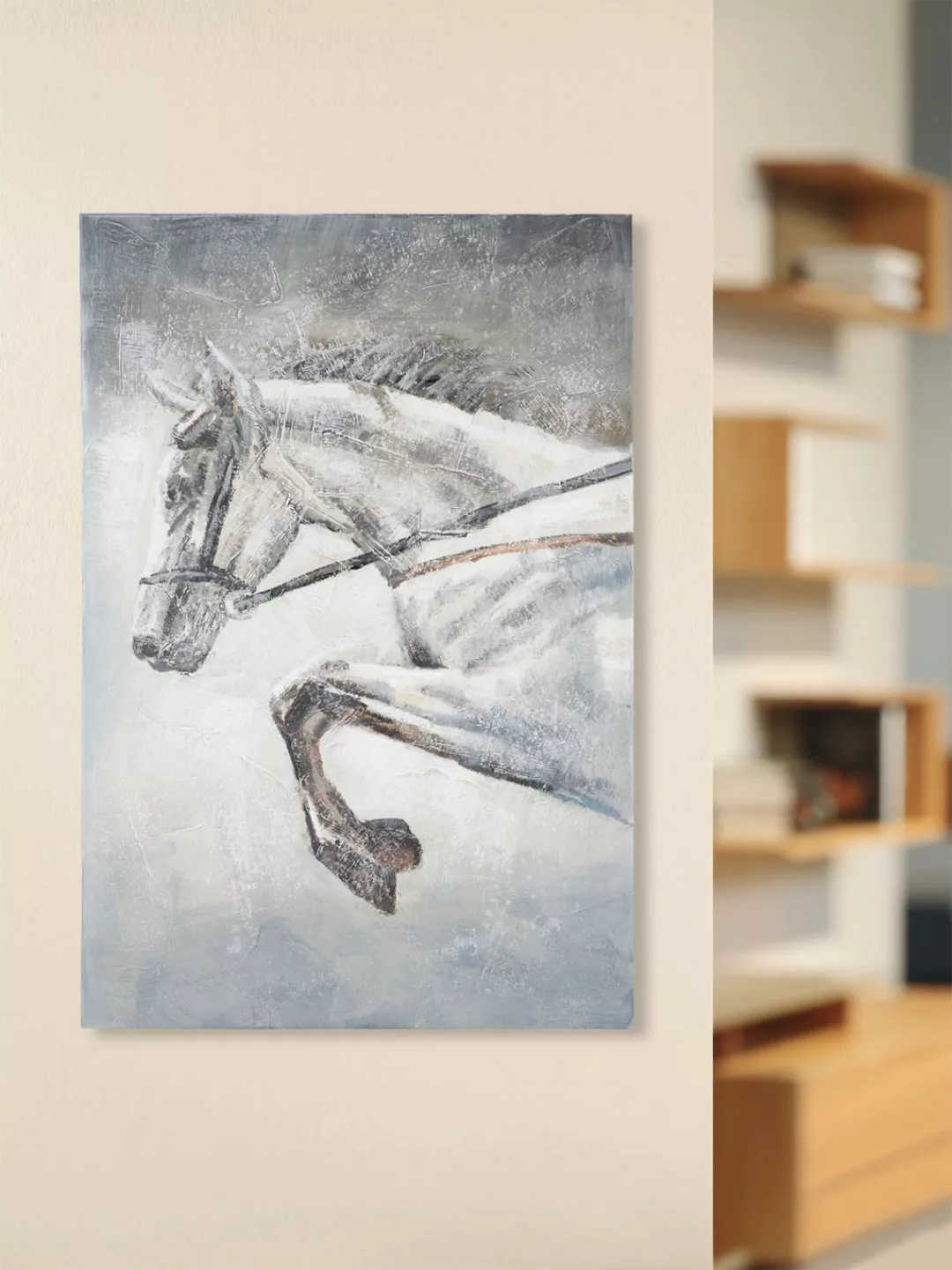 GILDE Gemälde »Gemälde Springendes Pferd«, (1 St.) günstig online kaufen