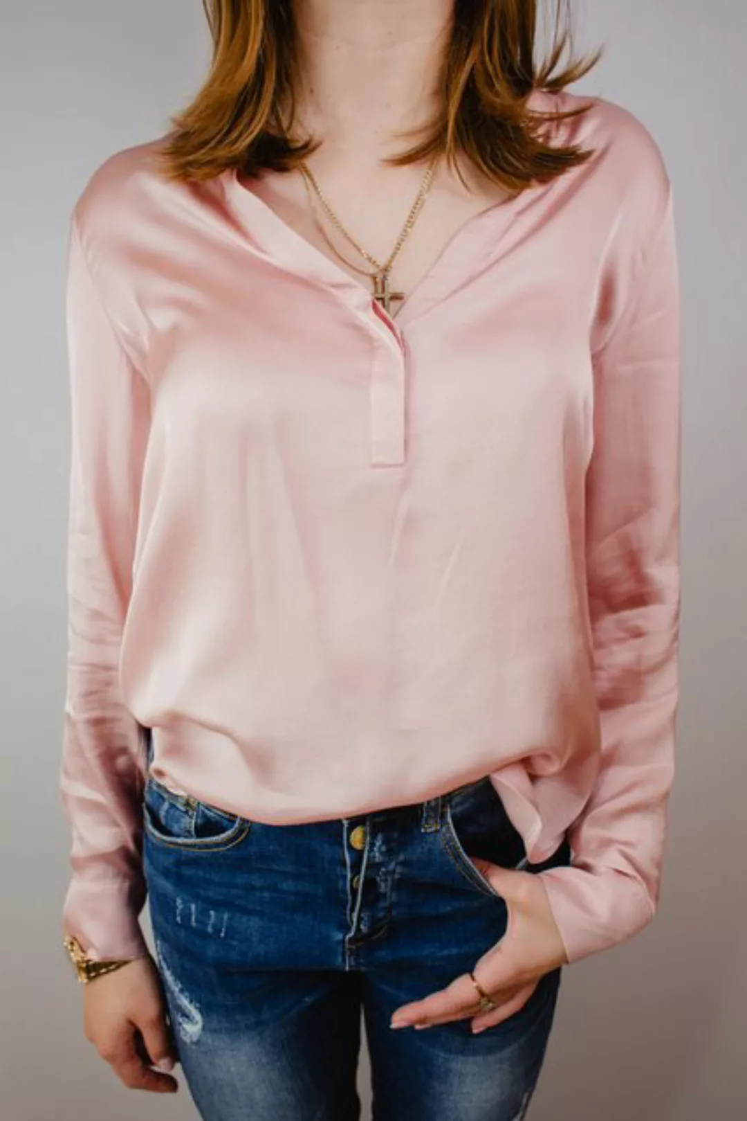 CATNOIR Hemdbluse Bluse CATNOIR rose günstig online kaufen