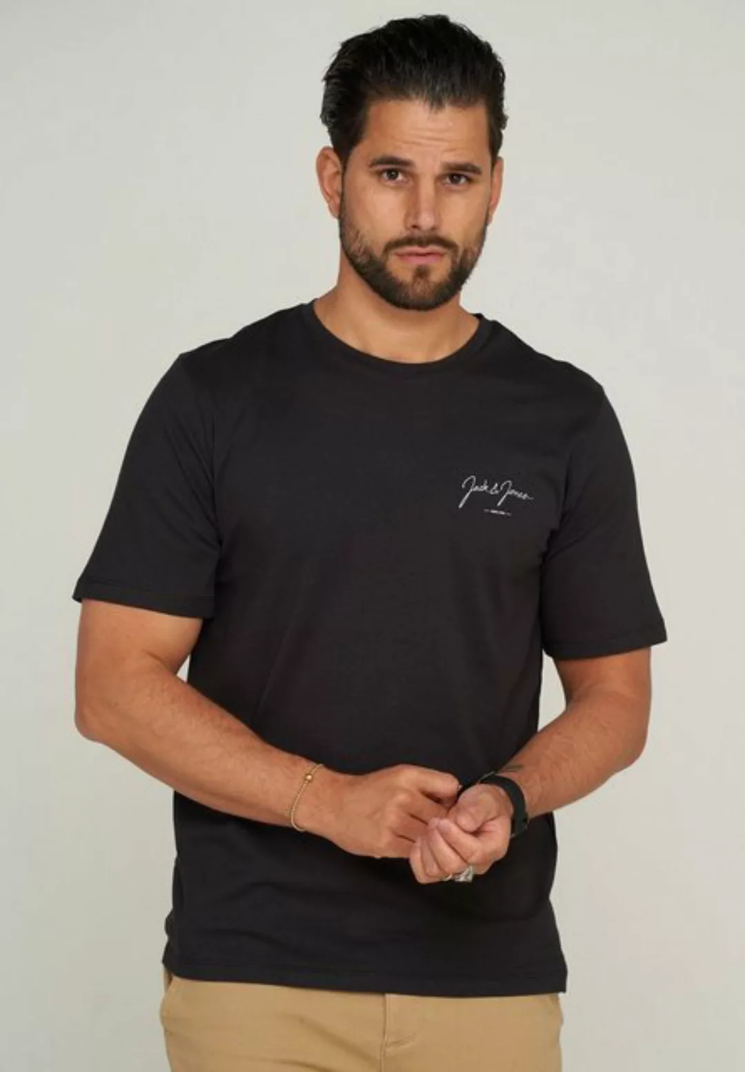 Jack & Jones T-Shirt JJSANCHEZ TEE SS CREW NECK günstig online kaufen
