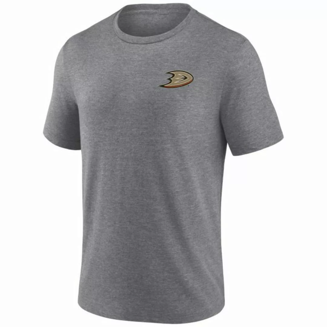 Fanatics Print-Shirt Anaheim Ducks TriBlend Backprint heather grey günstig online kaufen