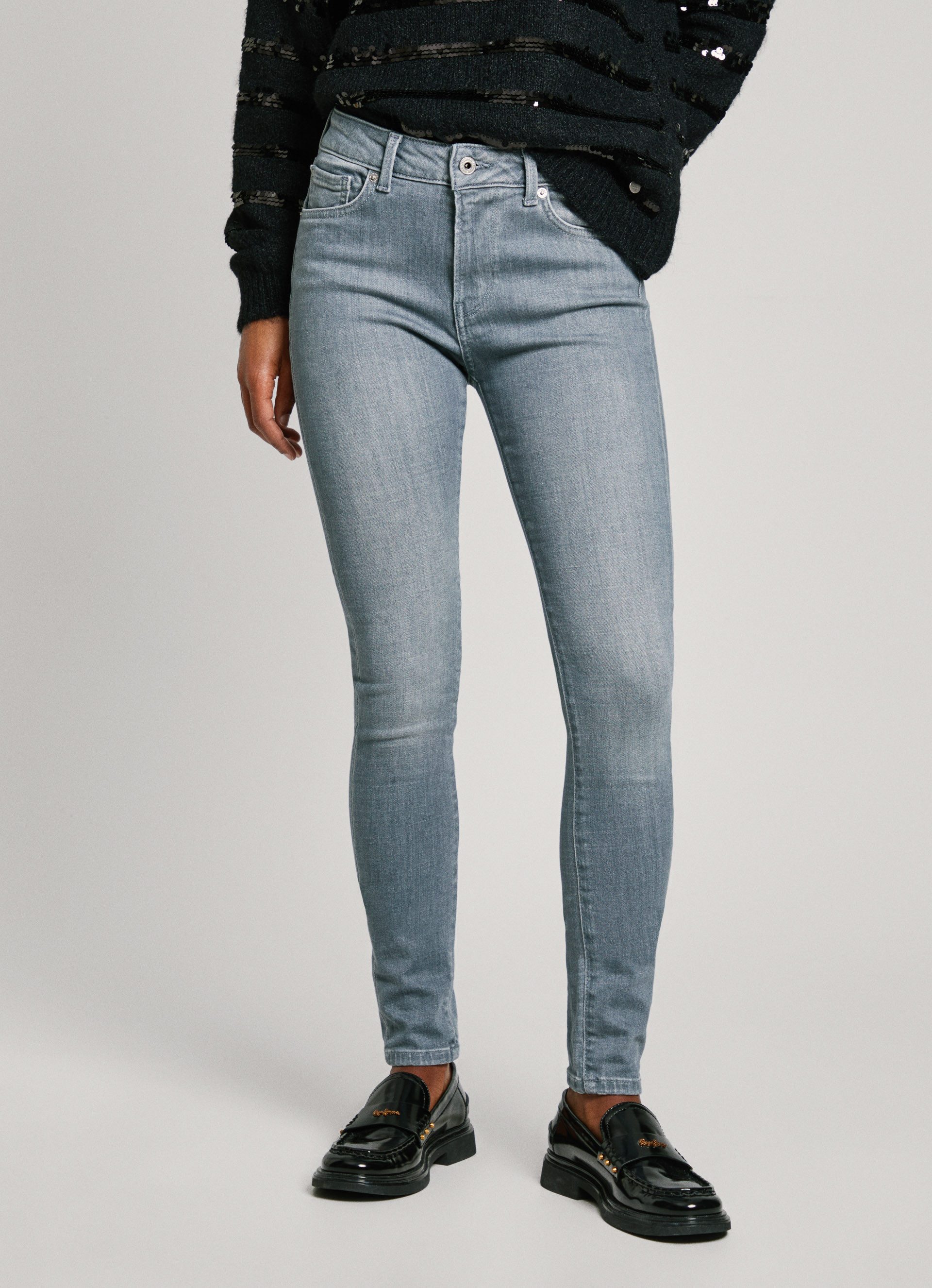 Pepe Jeans Skinny-fit-Jeans SKINNY JEANS MW günstig online kaufen
