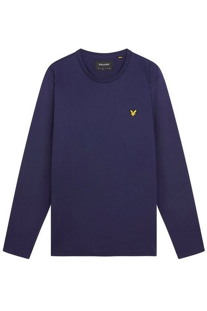 Lyle & Scott Langarmshirt 100% Baumwolle Gerader Schnitt günstig online kaufen