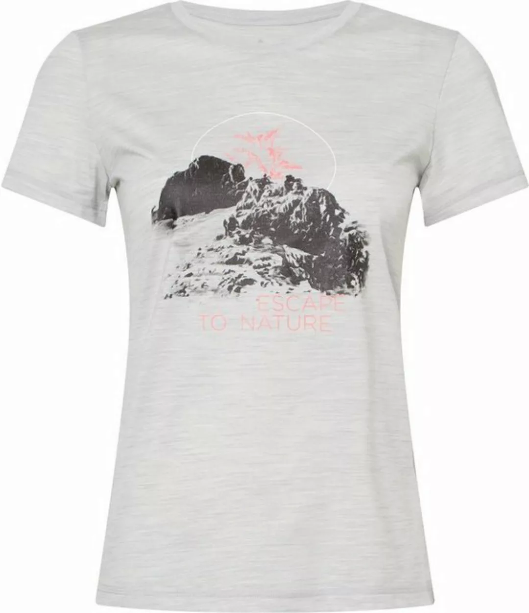 McKINLEY T-Shirt Da.-T-Shirt Shay W MELANGE/GREY/GREY LI günstig online kaufen