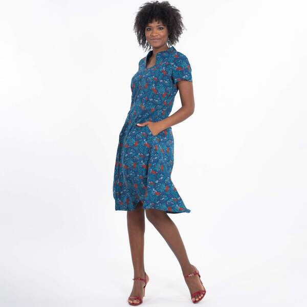 Kleid Dorela Aus Viskose (Lenzing Ecovero) D-1396 günstig online kaufen