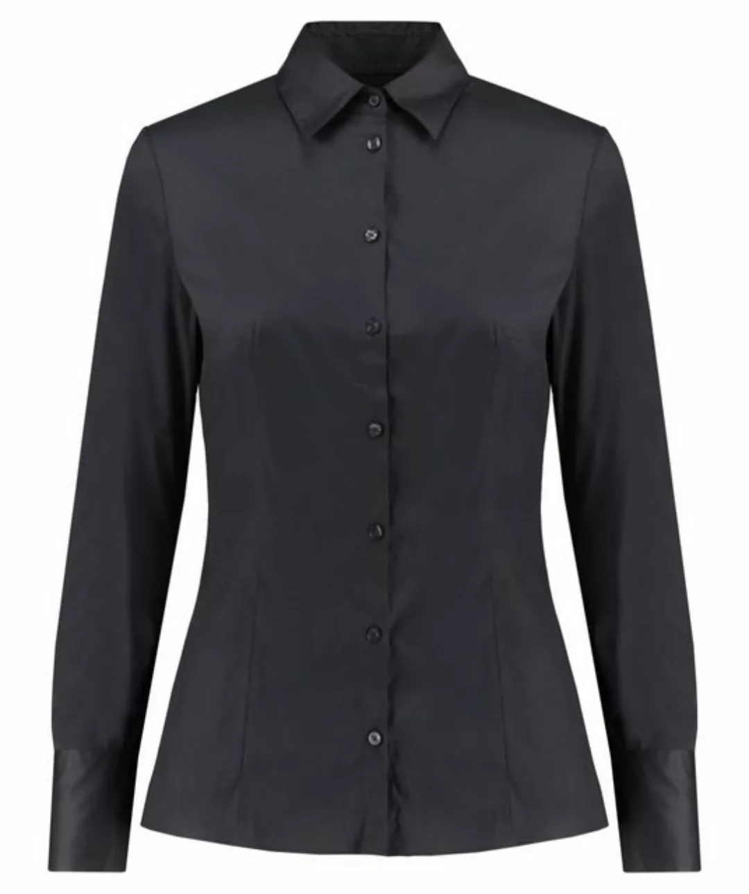 HUGO Klassische Bluse Damen Bluse THE FITTED SHIRT bügelleicht Slim Fit (1- günstig online kaufen