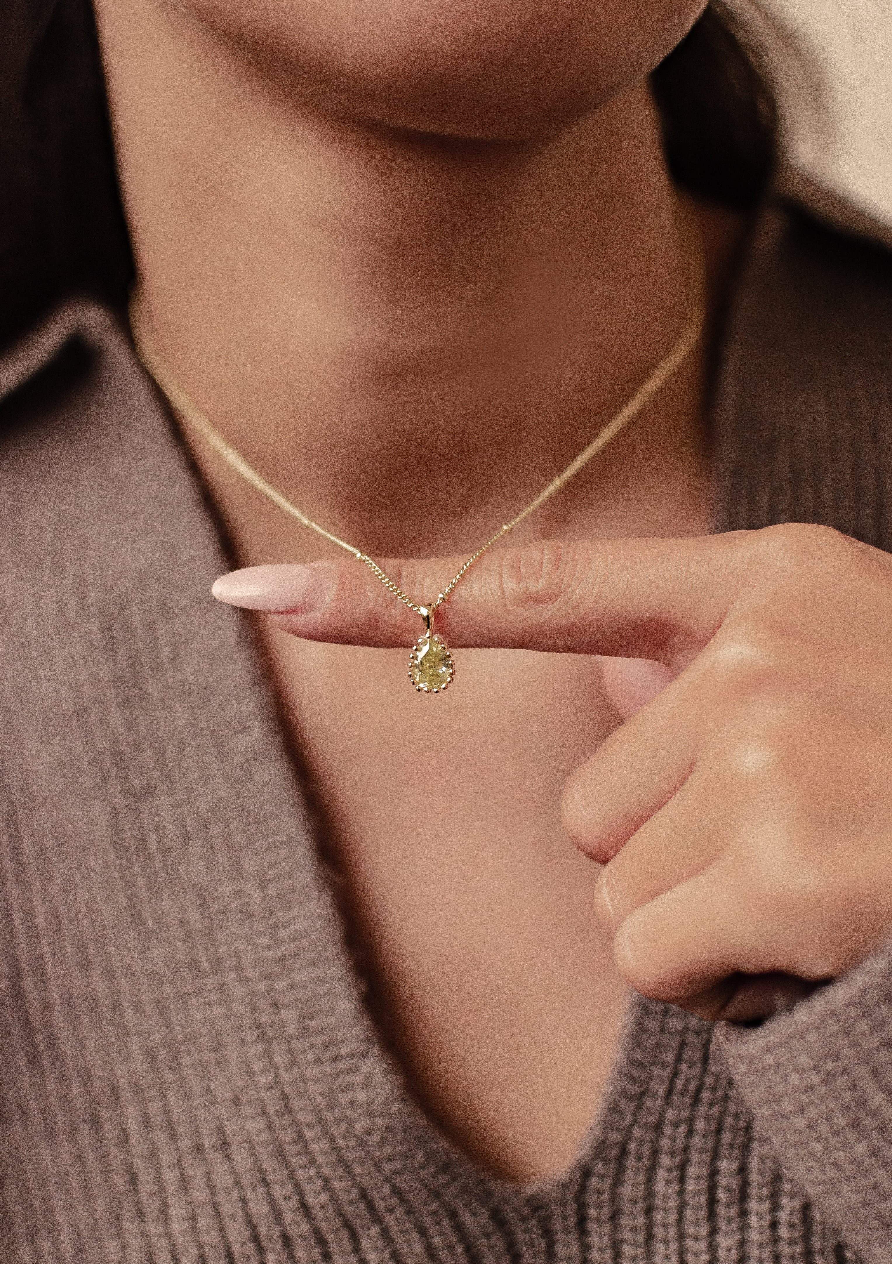 Hey Happiness Kette mit Anhänger Tropfen günstig online kaufen