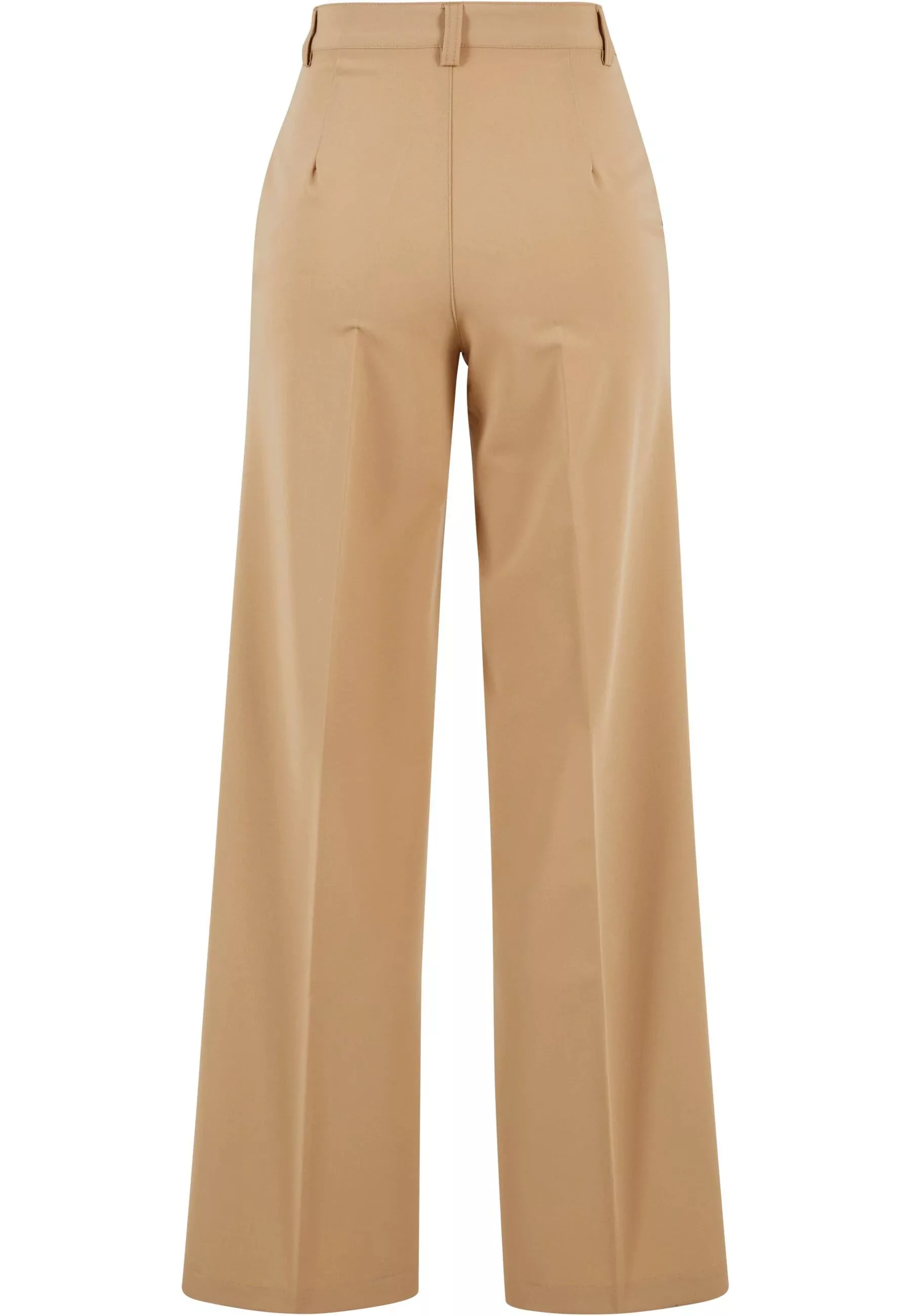 URBAN CLASSICS Stoffhose "Urban Classics Damen Ladies Wide Pleated Pants", günstig online kaufen