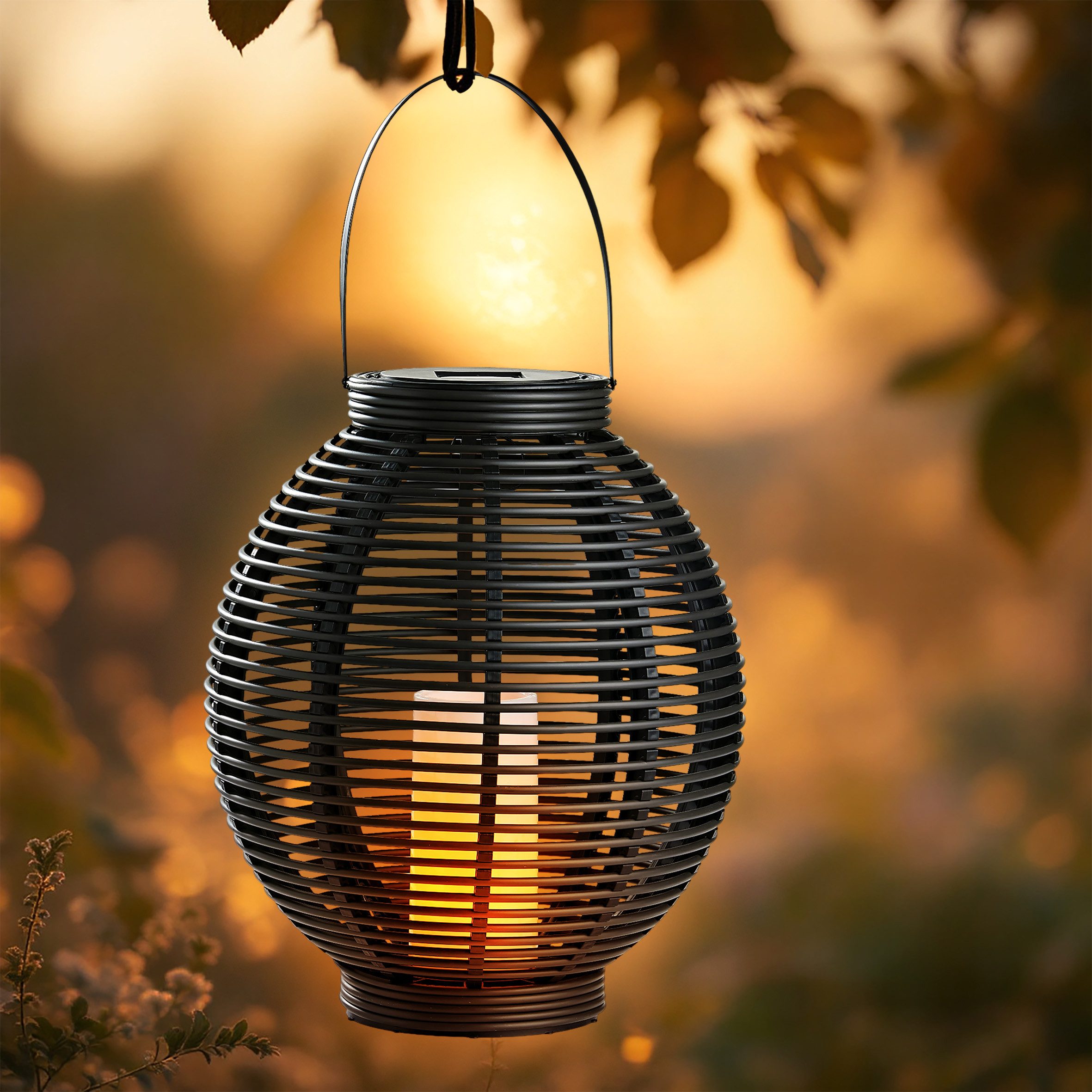 Spetebo LED Solarleuchte XXL Solar Laterne günstig online kaufen