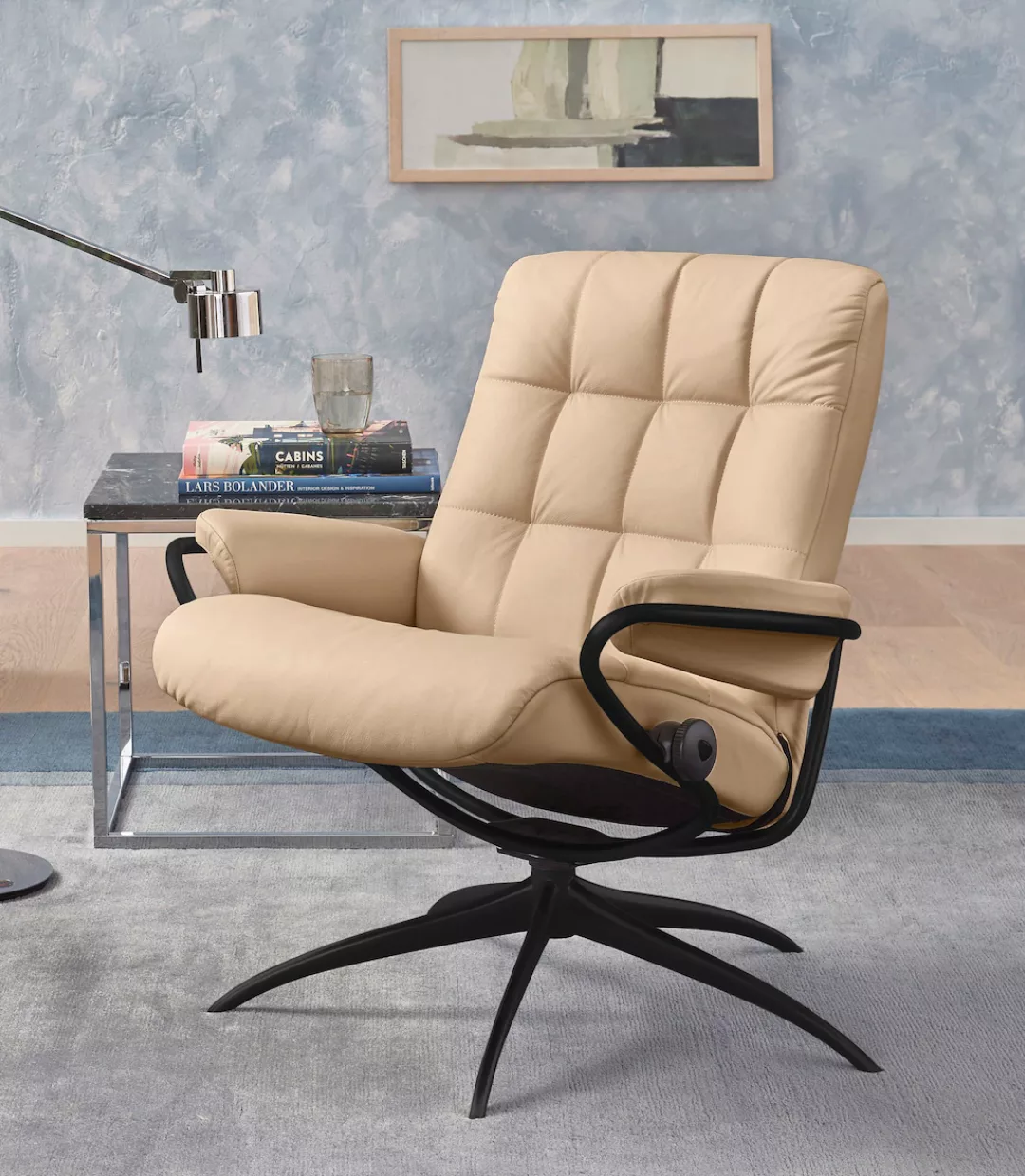 Stressless Relaxsessel "London", Low Back, mit Star Base, Gestell Schwarz günstig online kaufen