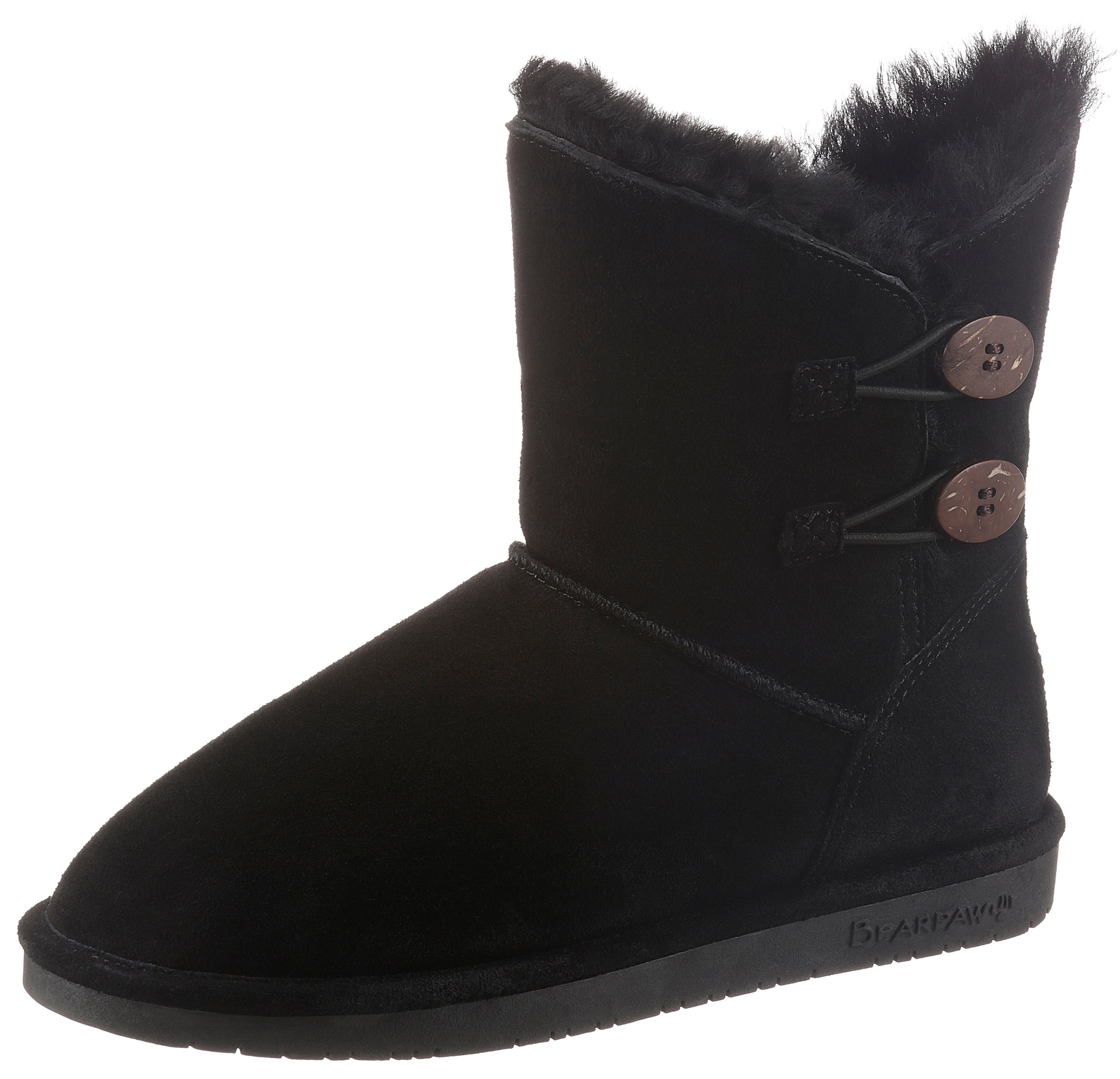 Bearpaw Winterboots "ROSALINE", mit modischen Zierknöpfen günstig online kaufen