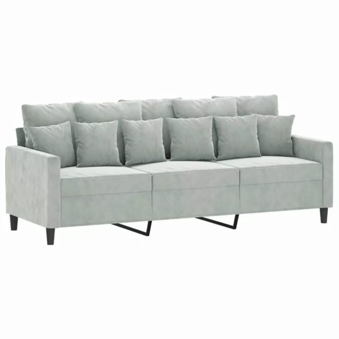 vidaXL Sofa Sofa Samt 3 Sitzer 2 Sitzer Sessel 1 Sitzer verschiedene Farben günstig online kaufen