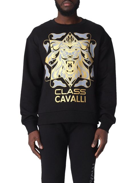 Cavalli Class Sweatshirt Cavalli Class Sweatshirt schwarz Herren günstig online kaufen