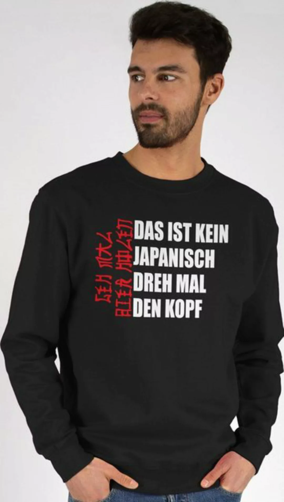 Shirtracer Sweatshirt Geh mal Bier holen Japanisch Biertrinker Geschenk Bie günstig online kaufen