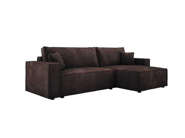 Luxusbetten24 Ecksofa Sofa Velanova, mit Schlaffunktion und Stauraum günstig online kaufen